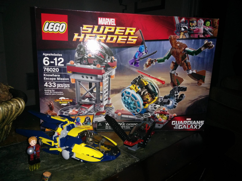 Illustration for article titled Lego 'Guardians Of The Galaxy' sets spotted in store